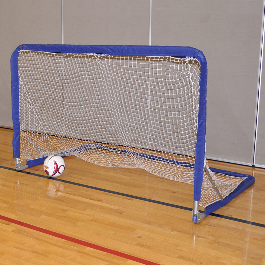 Soccer Training Goal - Goal Runner  (4 ft.H x 6 ft.W) (Blue)
