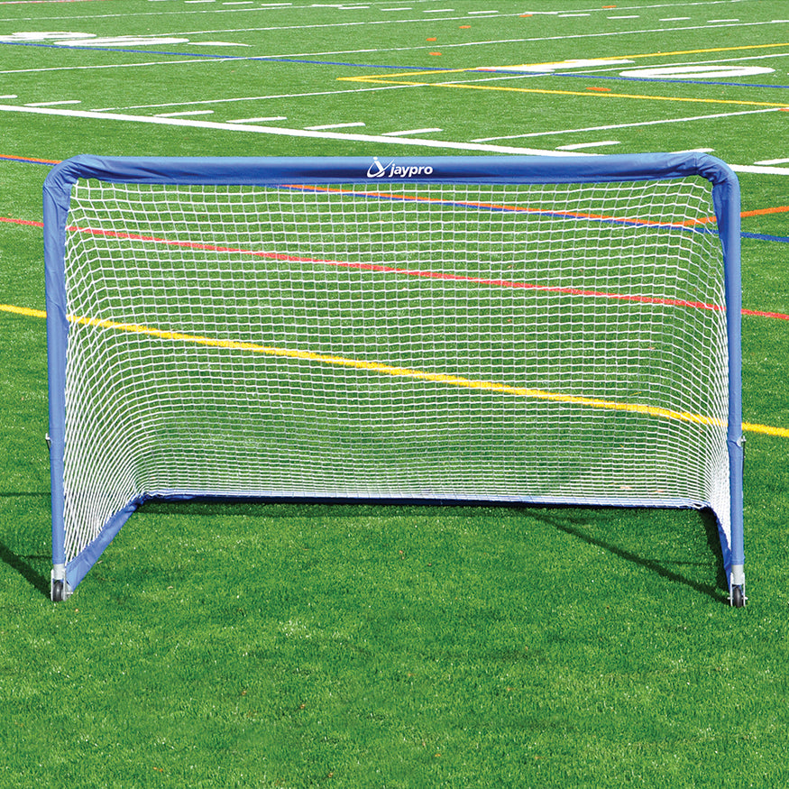 Soccer Training Goal - Goal Runner  (4 ft.H x 6 ft.W) (Blue)