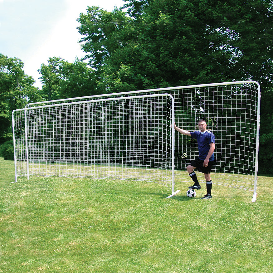 Soccer Training Goal with Bag - Medium (7-1/2 ft.H x 18 ft.W)