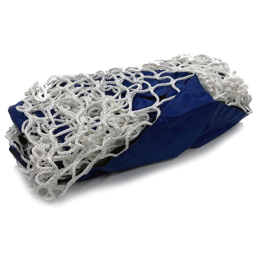 Replacement Net - Soccer Training Goal  - Small - Goal Runner  (2 ft.H x 3 ft.W) (White with Blue Sleeve)