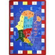 STOPS 7'8" x 10'9" area rug in color Multi