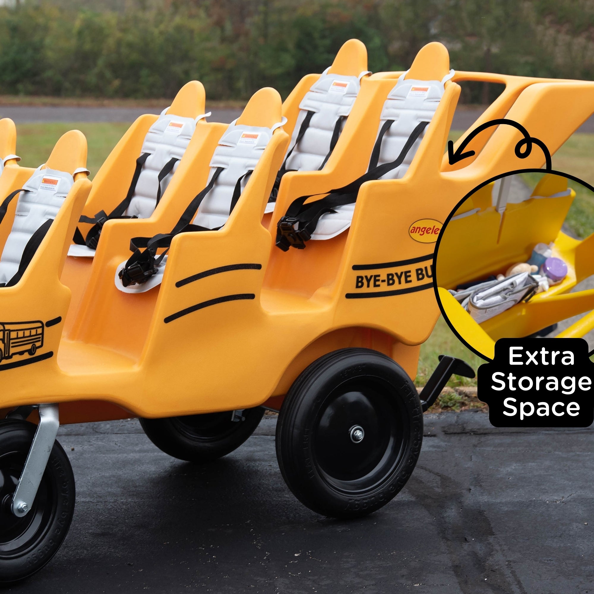 6 Passenger Never Flat "Fat Tire" Bye-Bye Bus