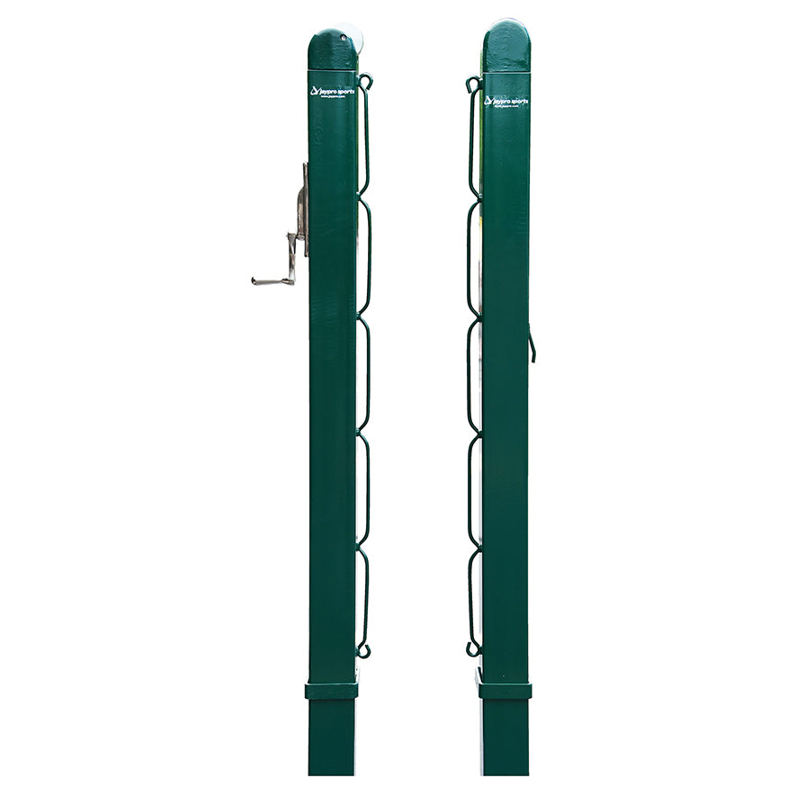 Tennis Posts - (3 in. Post) (Outdoor) - Club Tennis Upright (Square)