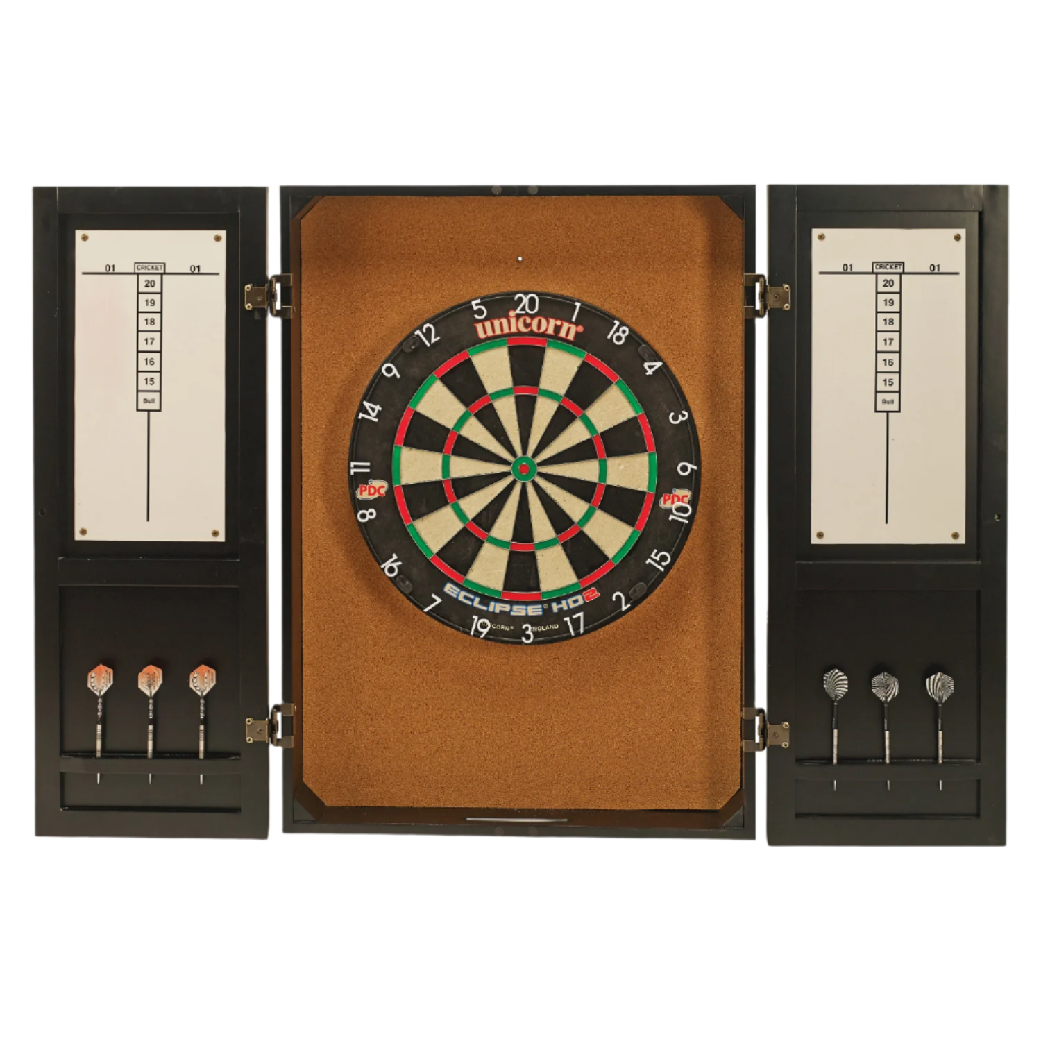 American Heritage® Strafford Dartboard Cabinet, Black