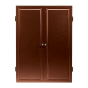 American Heritage® Strafford Dartboard Cabinet, Old World Mahogany