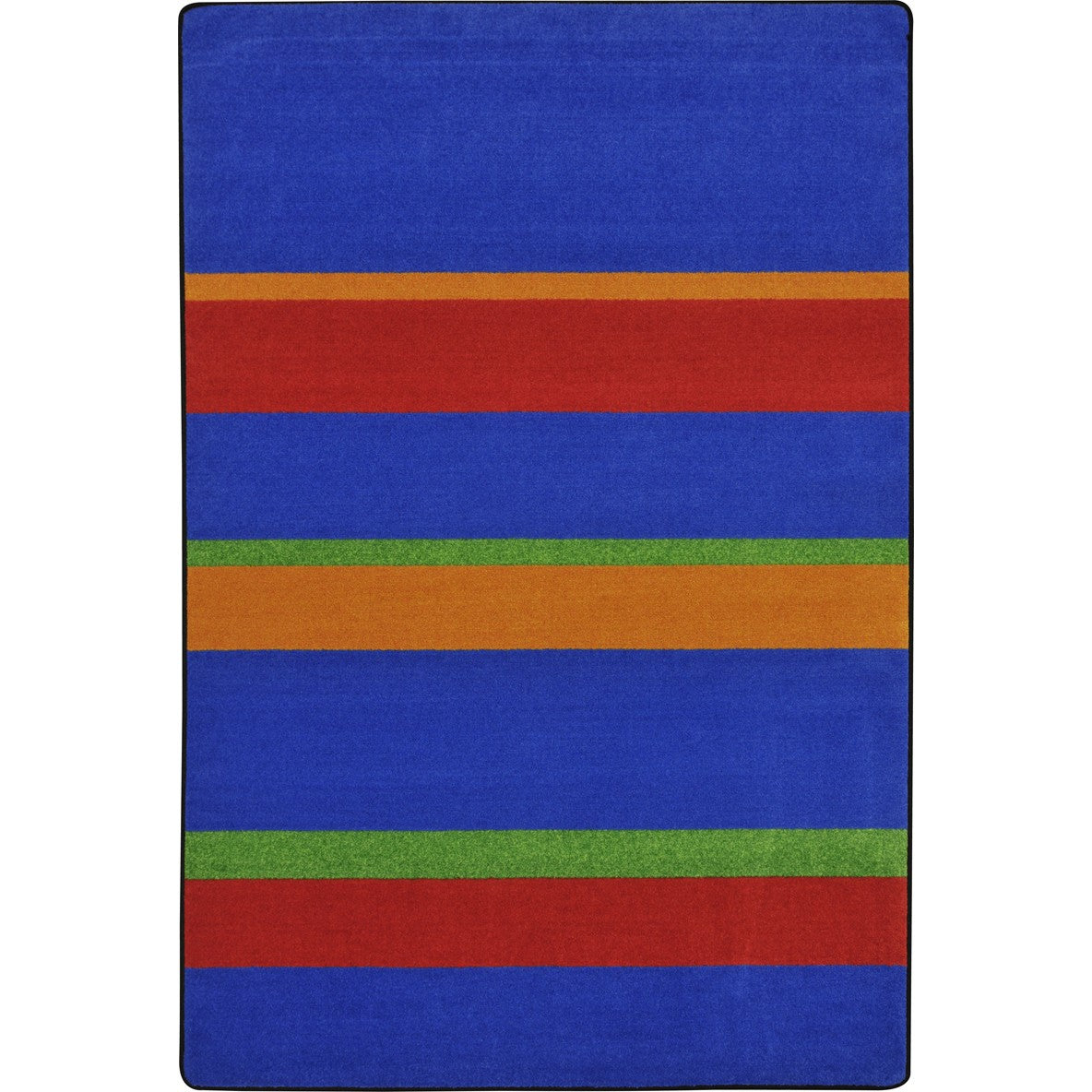 Straight and Narrow 5'4" x 7'8" area rug in color Primary