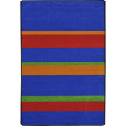 Straight and Narrow 7'8" x 10'9" area rug in color Primary