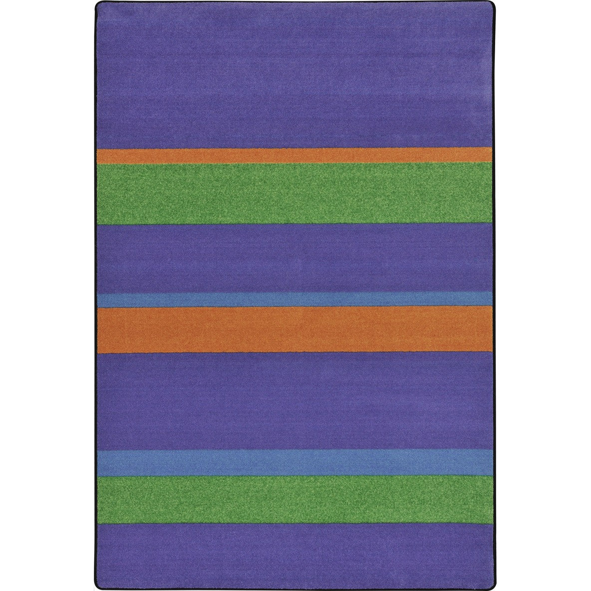 Straight and Narrow 7'8" x 10'9" area rug in color Violet