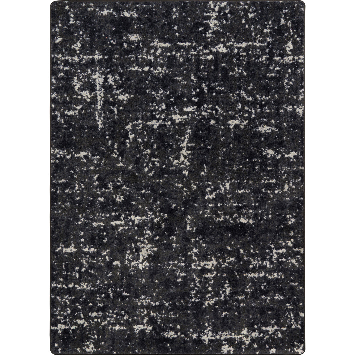 Stretched Thin 3'10" x 5'4" area rug in color Onyx