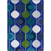 String Along 10'9" x 13'2" area rug in color Violet