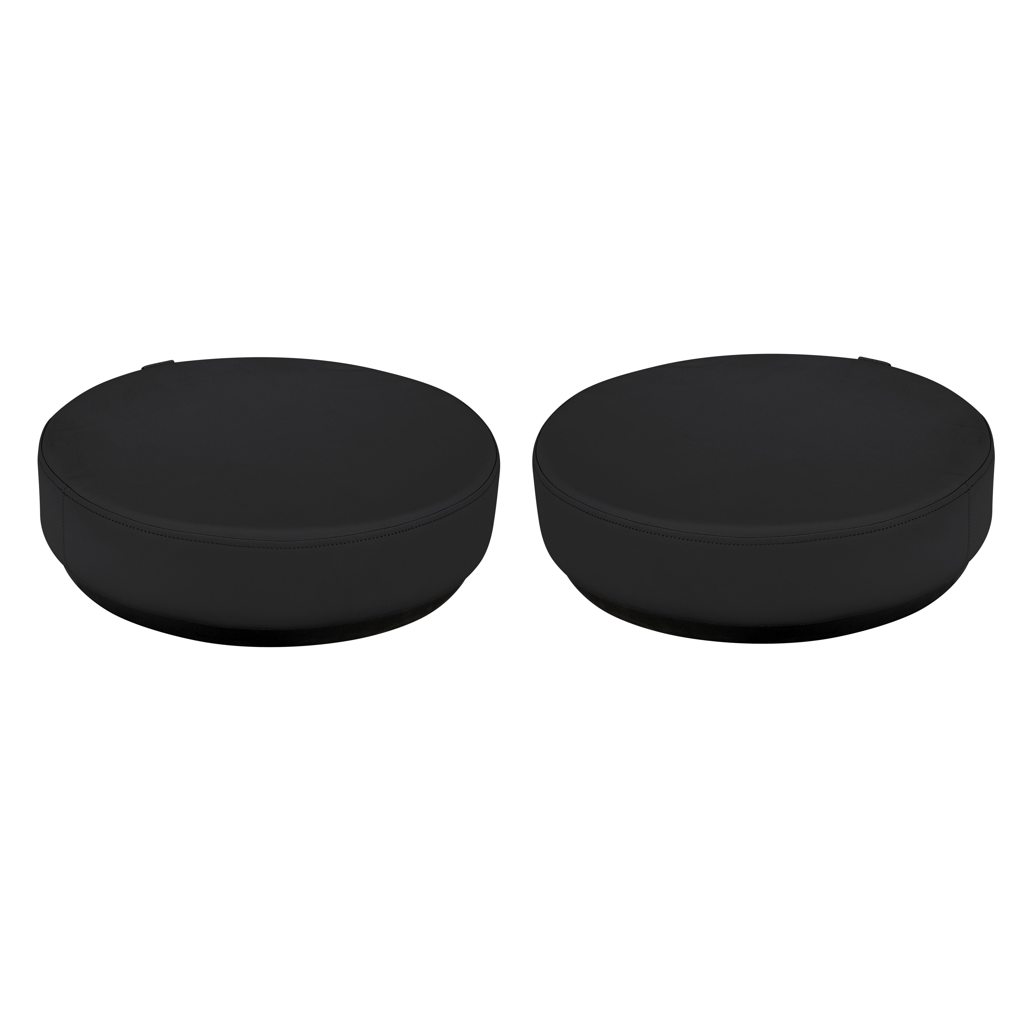 Pro Series Floor Cushion with Wobble Base, 2-Piece - Black