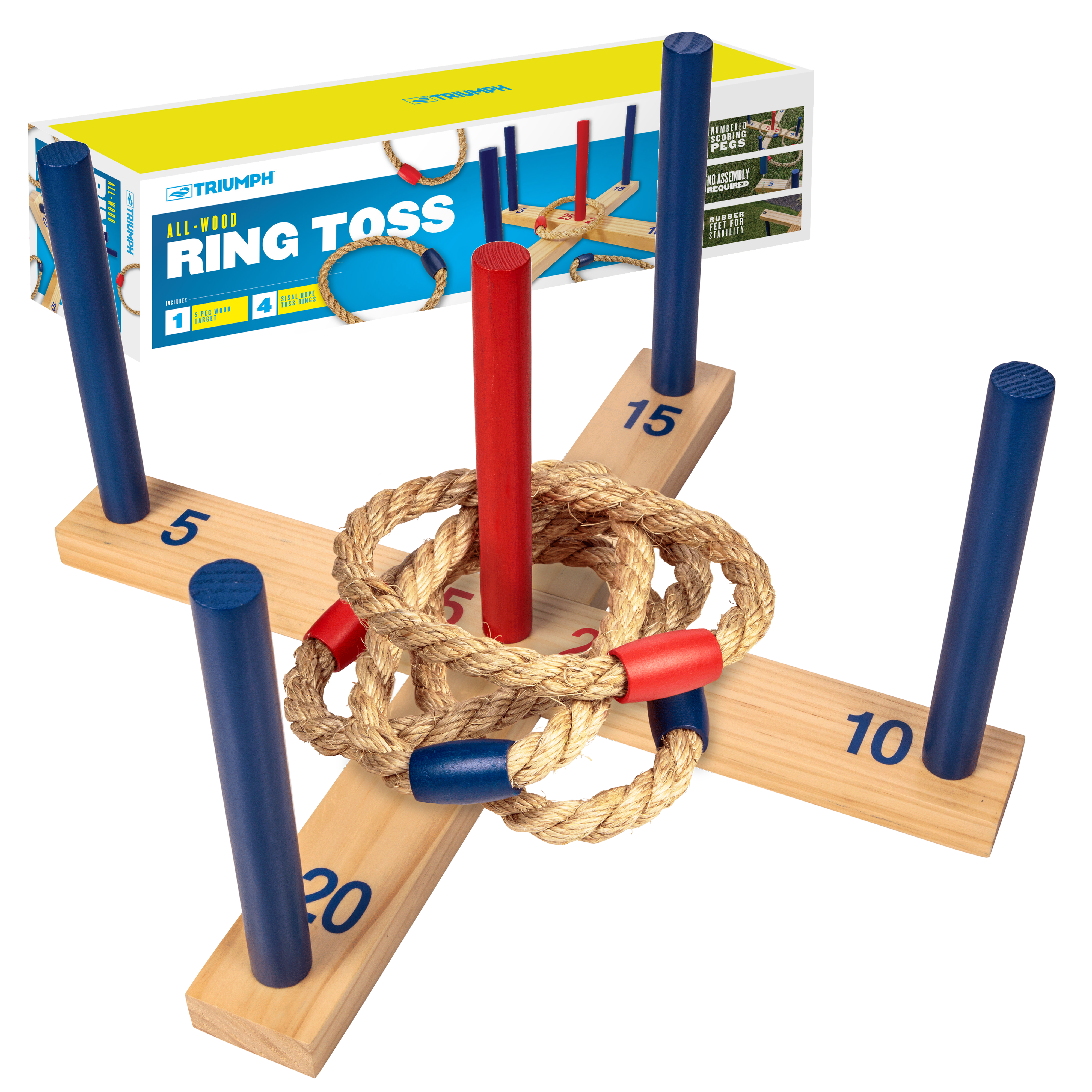 Triumph Wooden Ring Toss