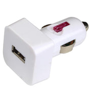 Impecca USB101 10-Watt USB Car Adapter - White