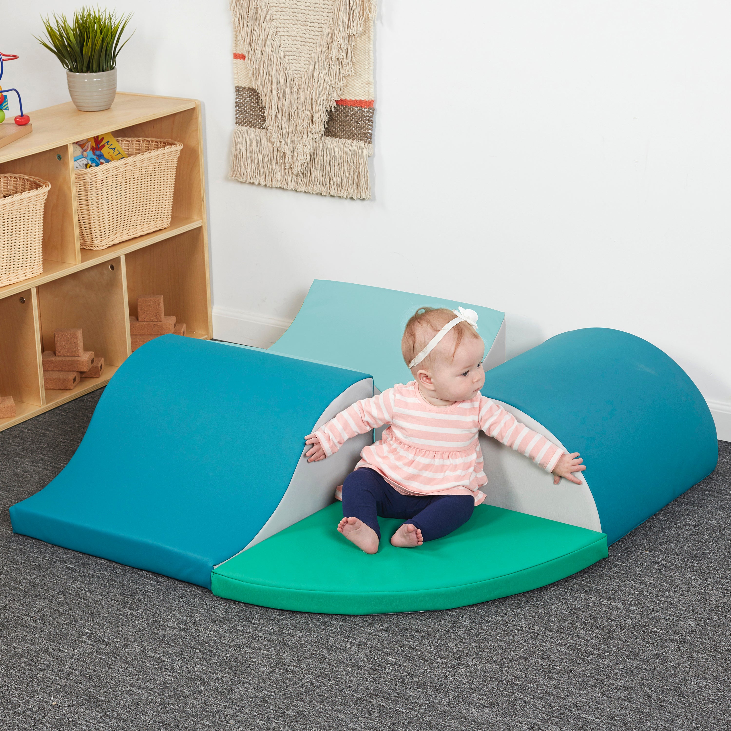 SoftScape Swoop and Slide Climber - Contemporary