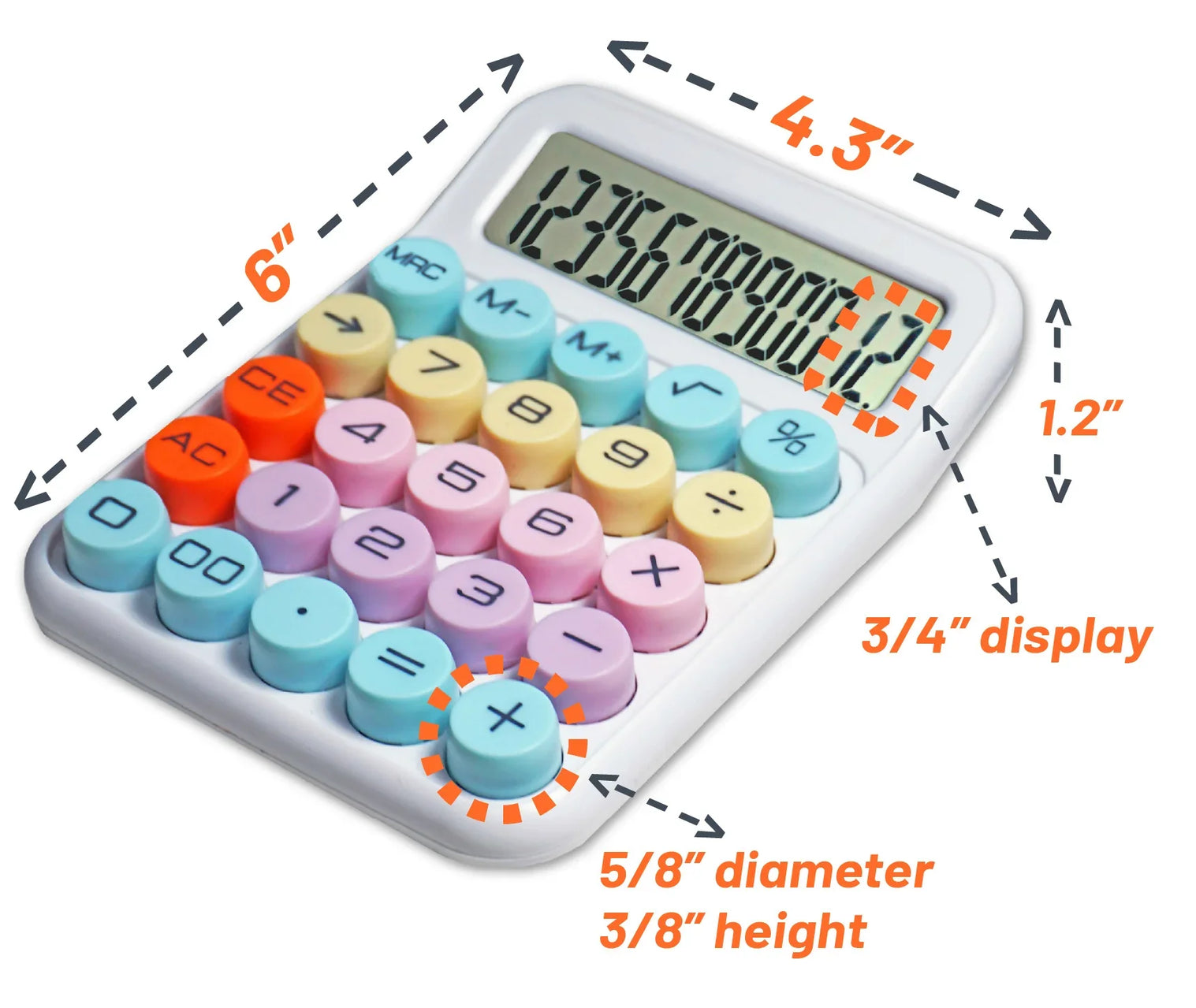Sum Buddy Large Key Calculator