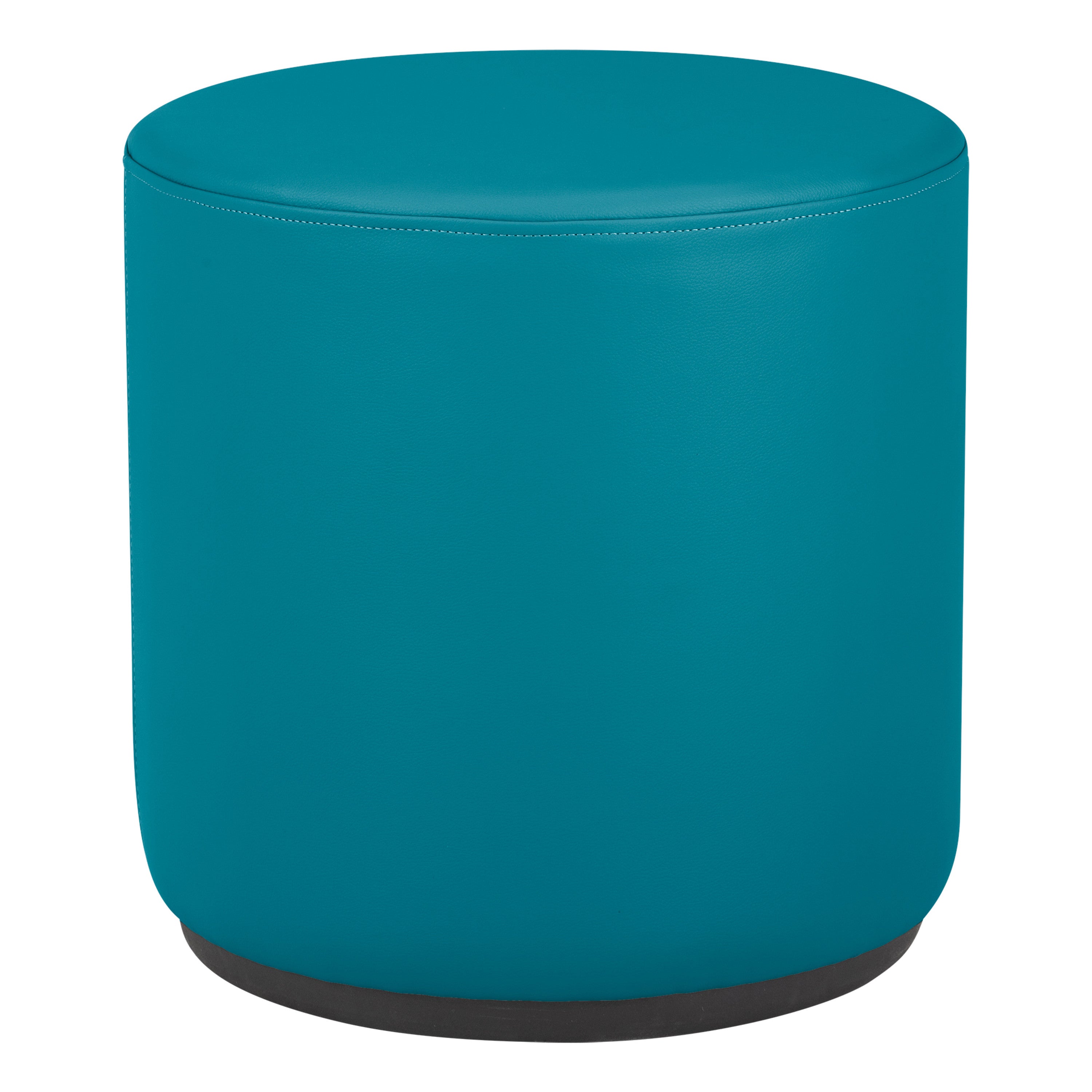 Pro Series Upholstered 18" Round Ottoman Rocker 18" Height - Teal