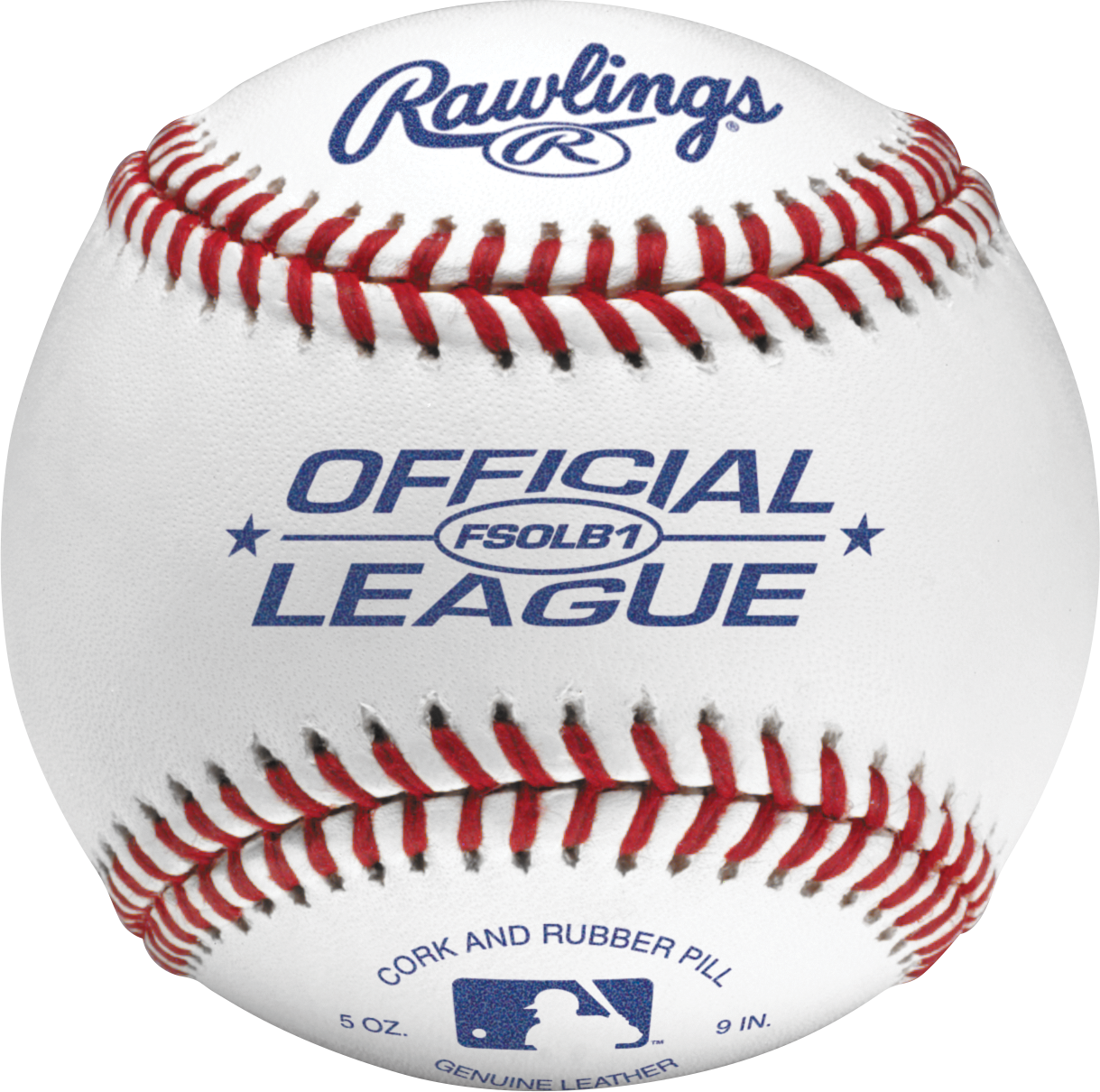 Rawlings Flat Seam Official League Competition Grade Baseball