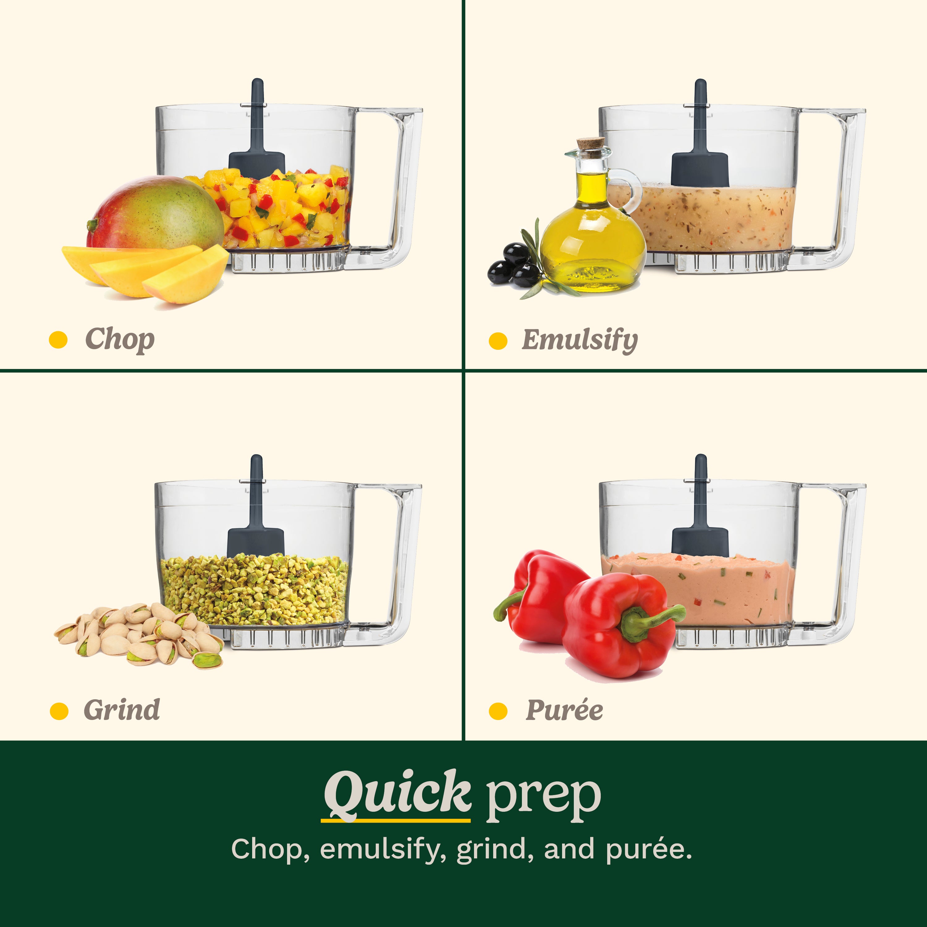 Mini-Prep Plus 24 Ounce Processor - Brushed Chrome