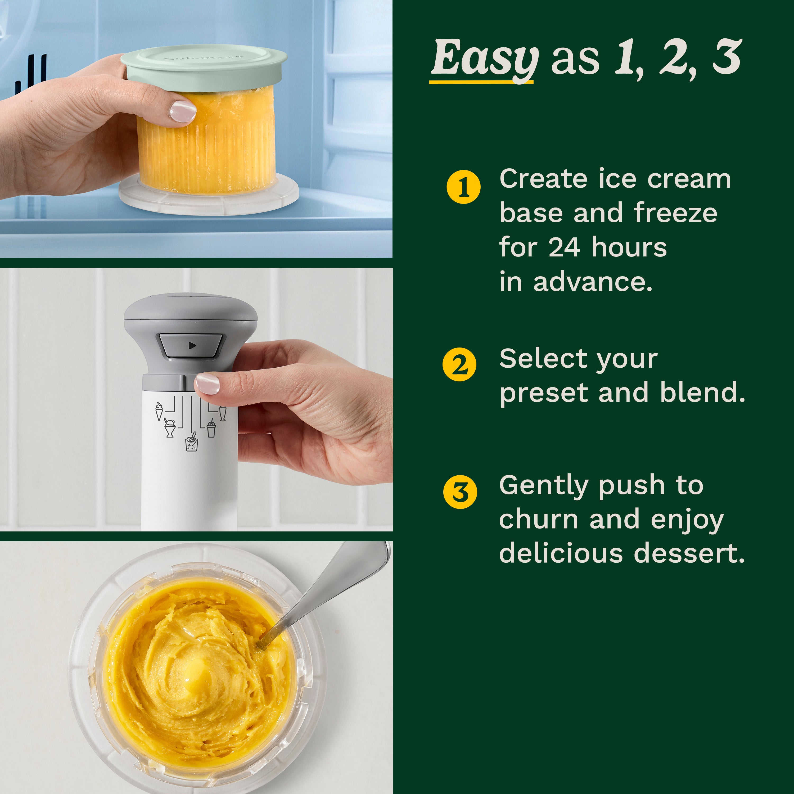 FastFreeze™ Ice Cream Maker