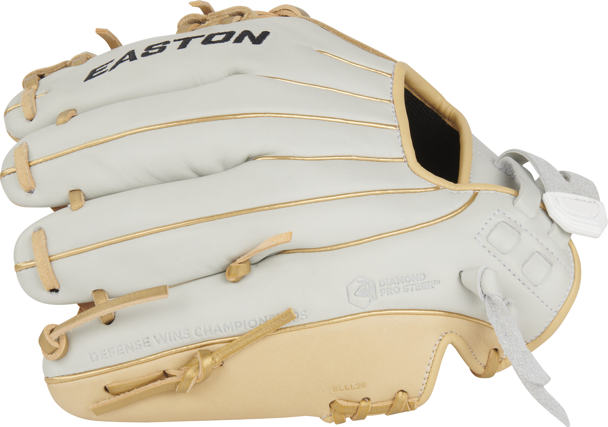 Easton Elite Series Morgan Stuart 11.5-Inch Softball Glove - Right Hand Thrower - Camel/White