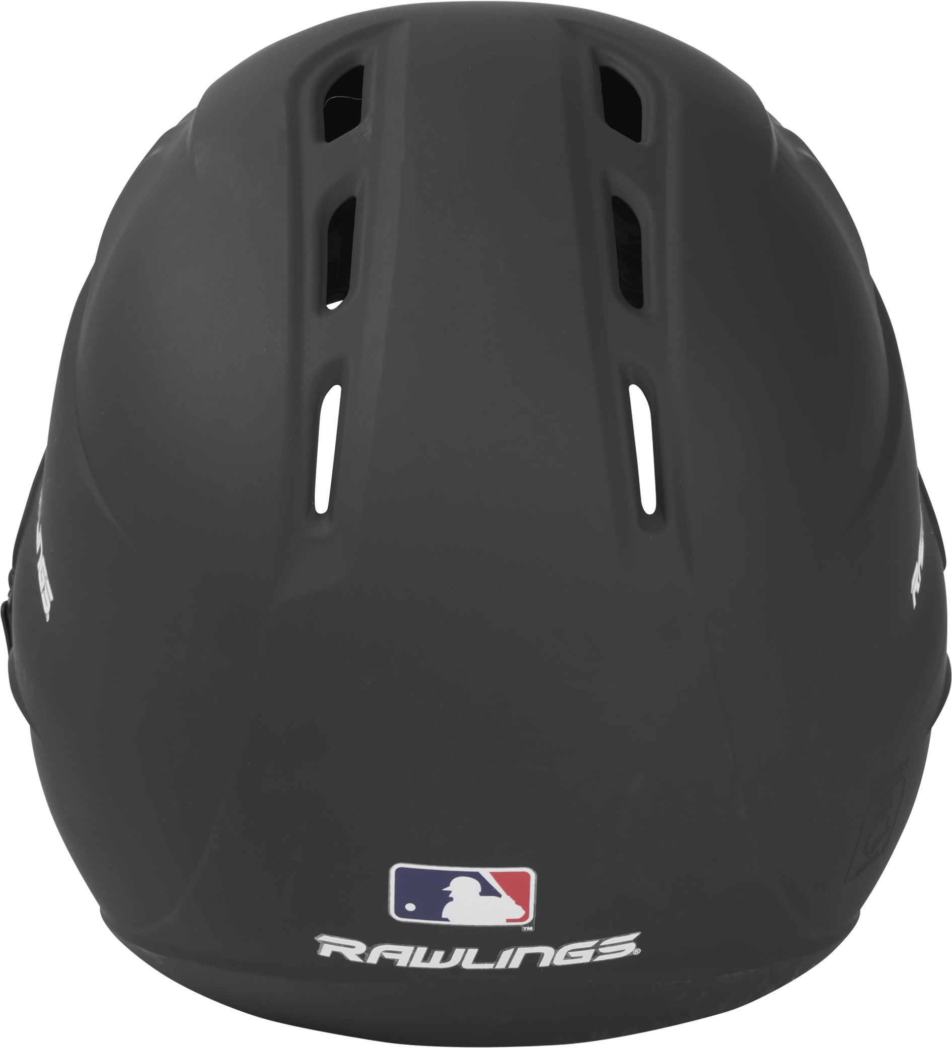 Rawlings R16 Matte Junior 1-Tone Baseball Helmet With Reversible Extension - Black