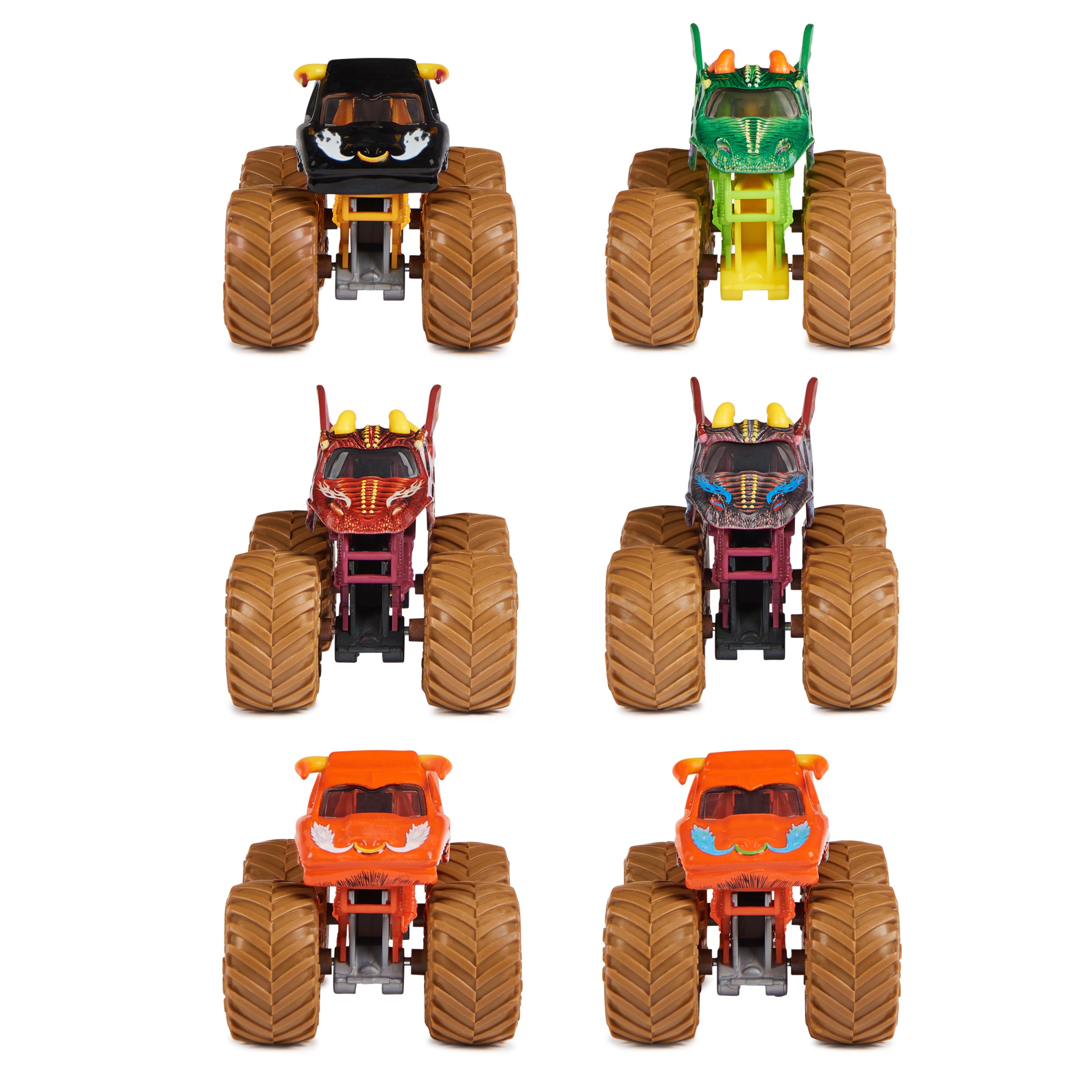 Monster Jam, Mystery Mudders, Official Die-Cast Monster Truck, Wash to Reveal, 1:64 Scale Styles Will Vary