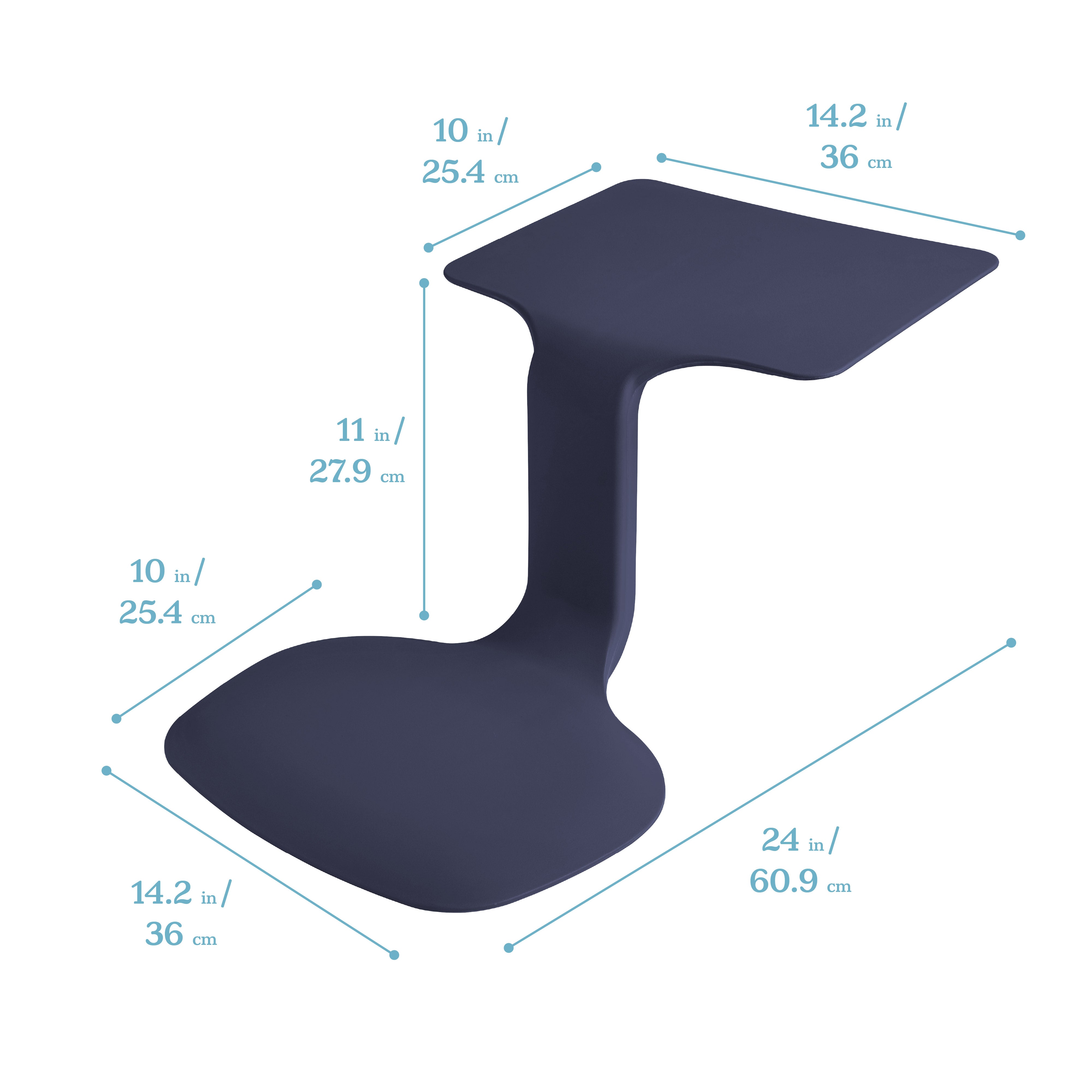The Surf Portable Lap Desk 10-Pack - Navy