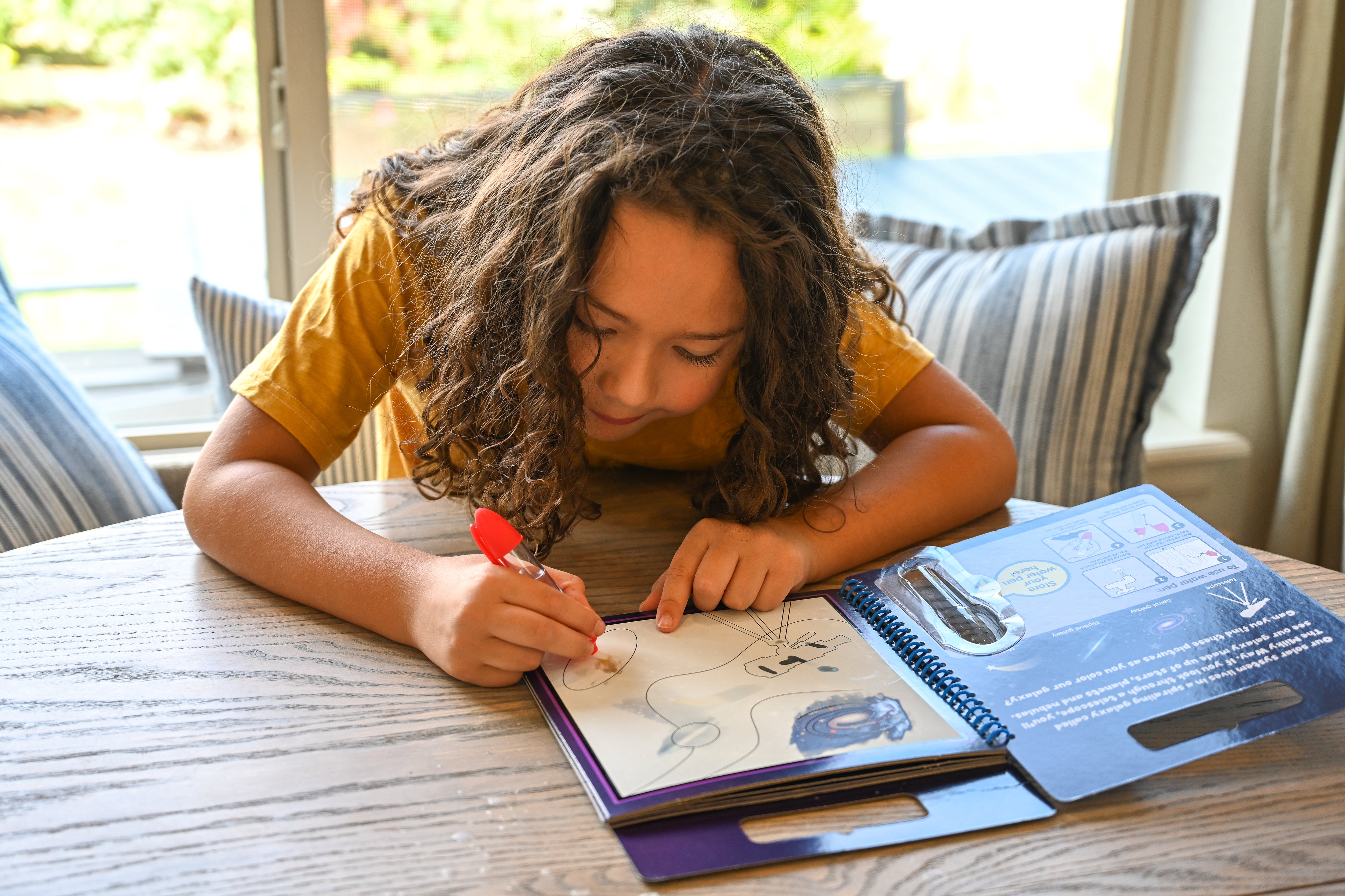 Water Art Activity Book - Space