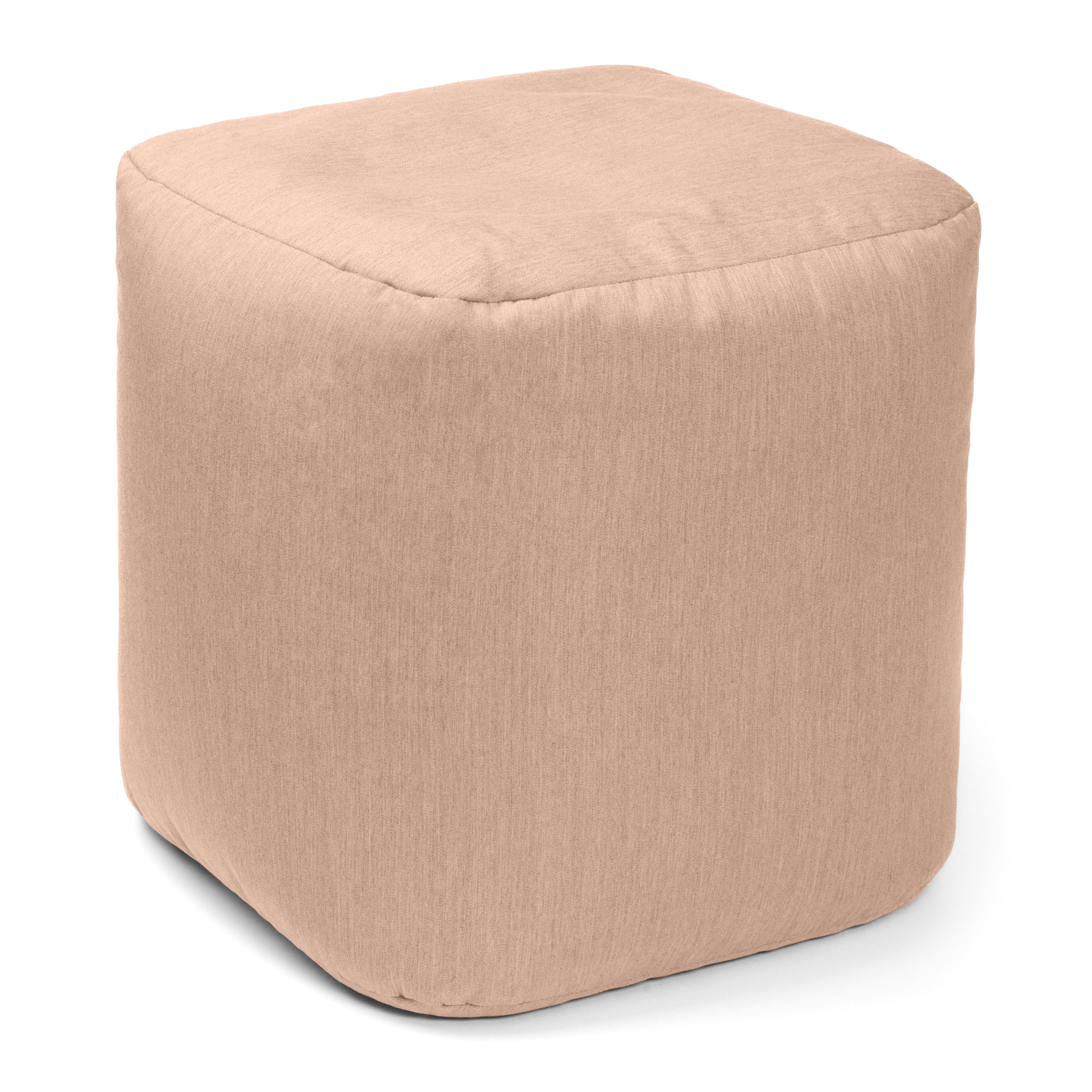 Jaxx Luckie Outdoor Patio Bean Bag Ottoman, Petal