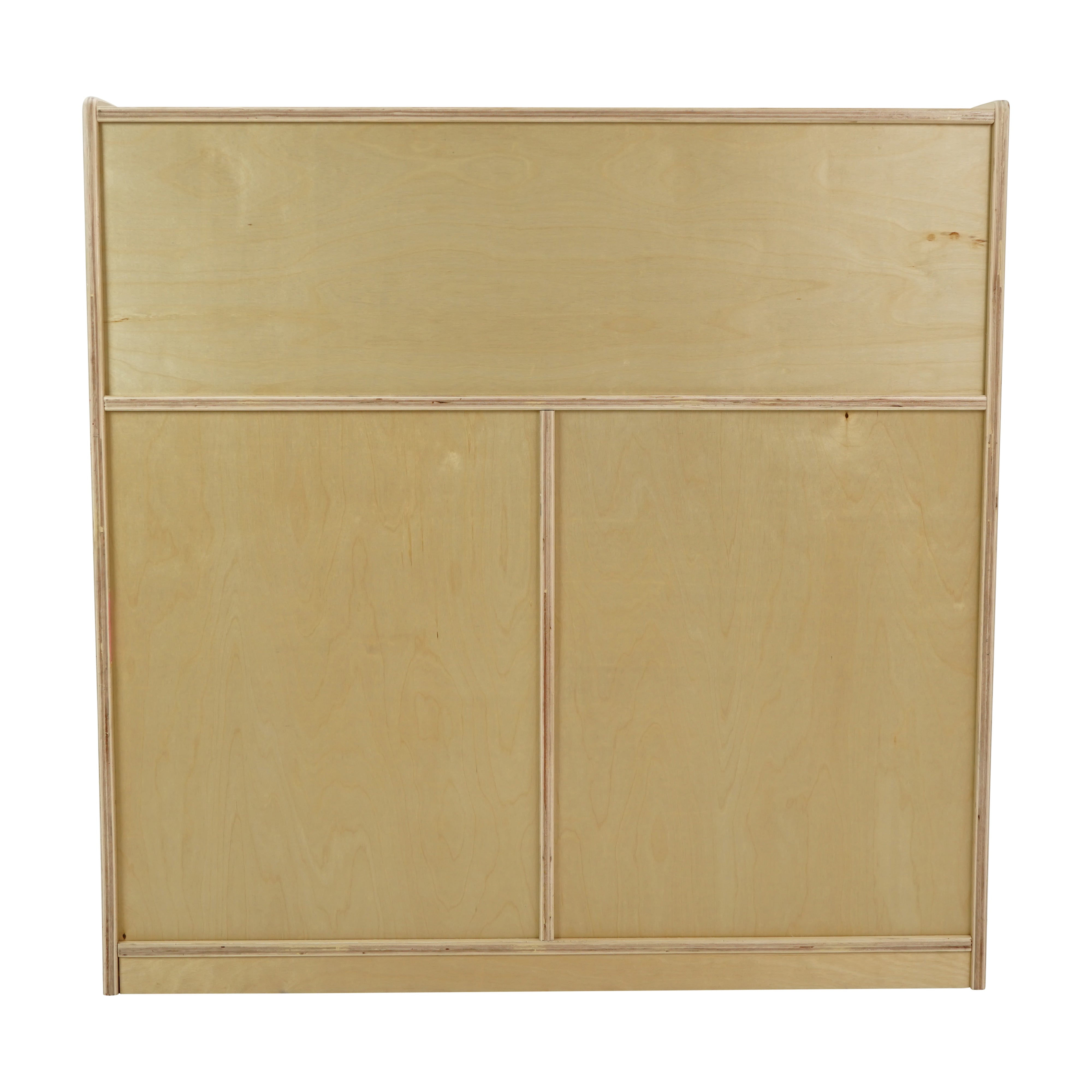 Birch 5-Compartment Divided Deluxe Book Case, 36" Height