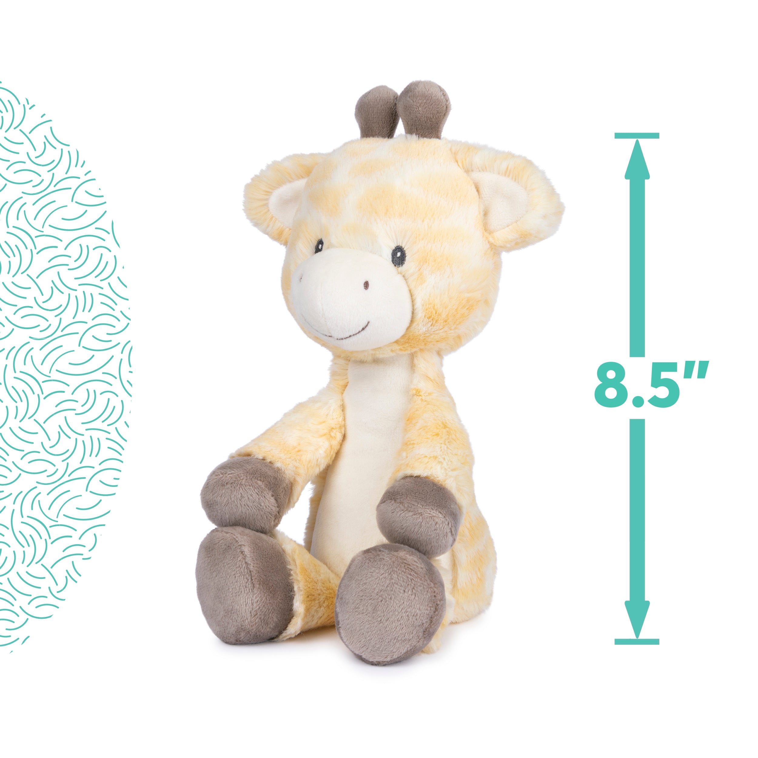 Baby GUND Lil’ Luvs Collection, Bodi Giraffe Premium Plush Stuffed Animal for Babies, Yellow/Brown, 12”