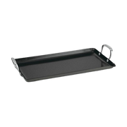 GreenGourmet® Hard Anodized Nonstick Eco-Friendly Double Burner Griddle