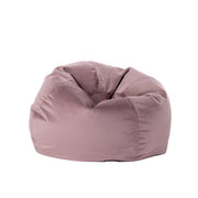 30" Round Velvety Bean Bag - Mauve