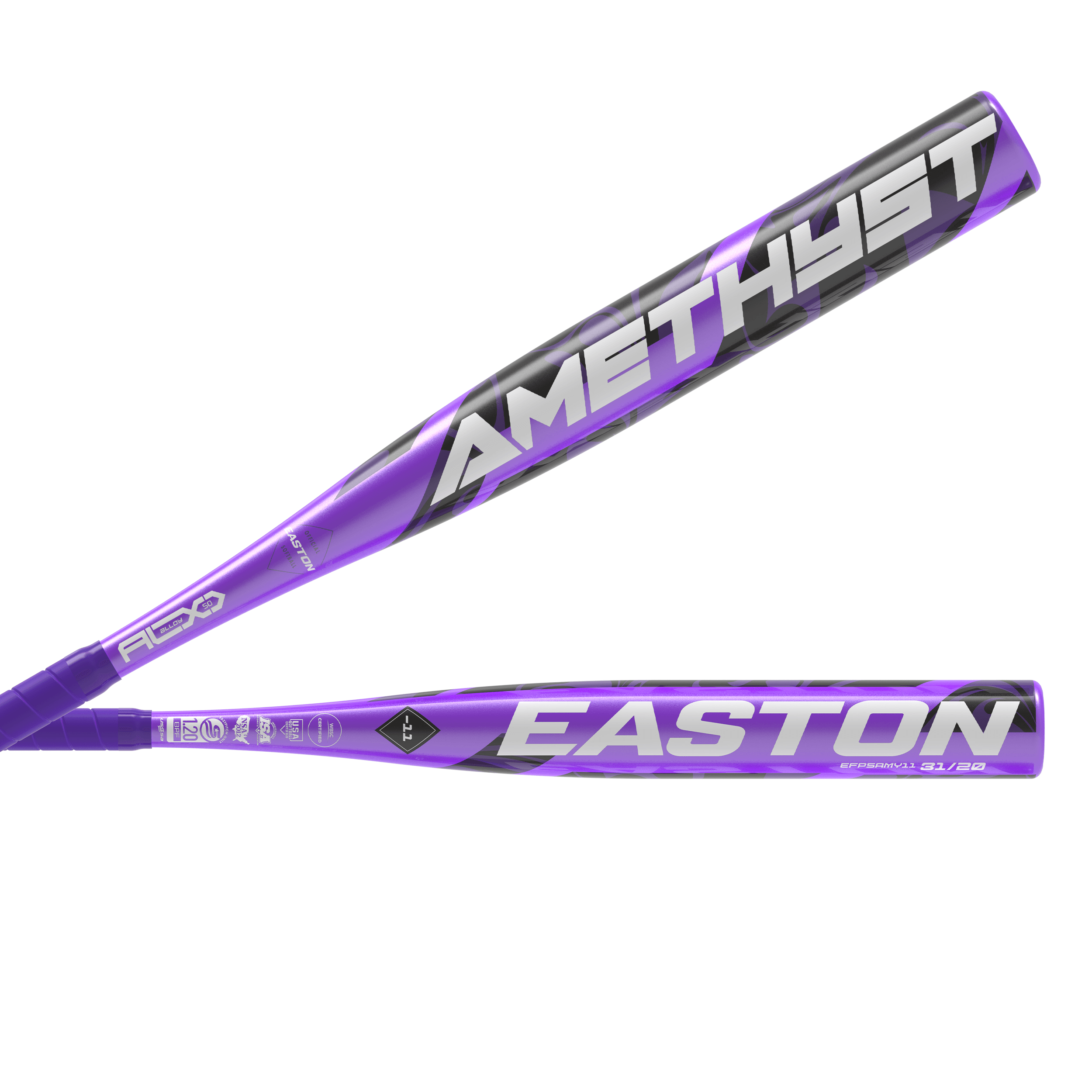 Easton Amethyst -11 Fastpitch Softball Bat - 27 In
