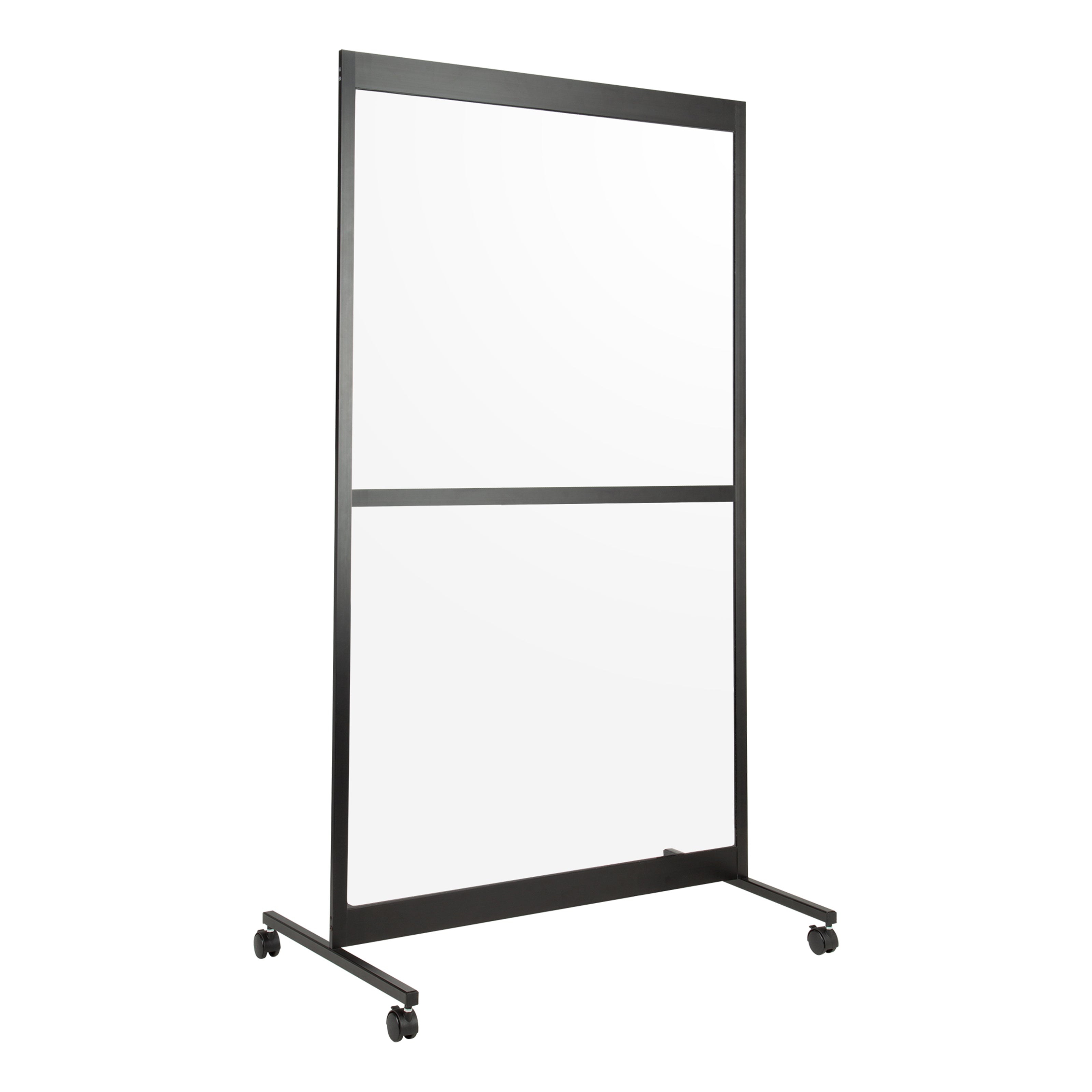 Clear Poly Mobile Room Divider