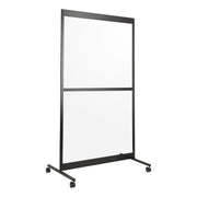 Clear Poly Mobile Room Divider