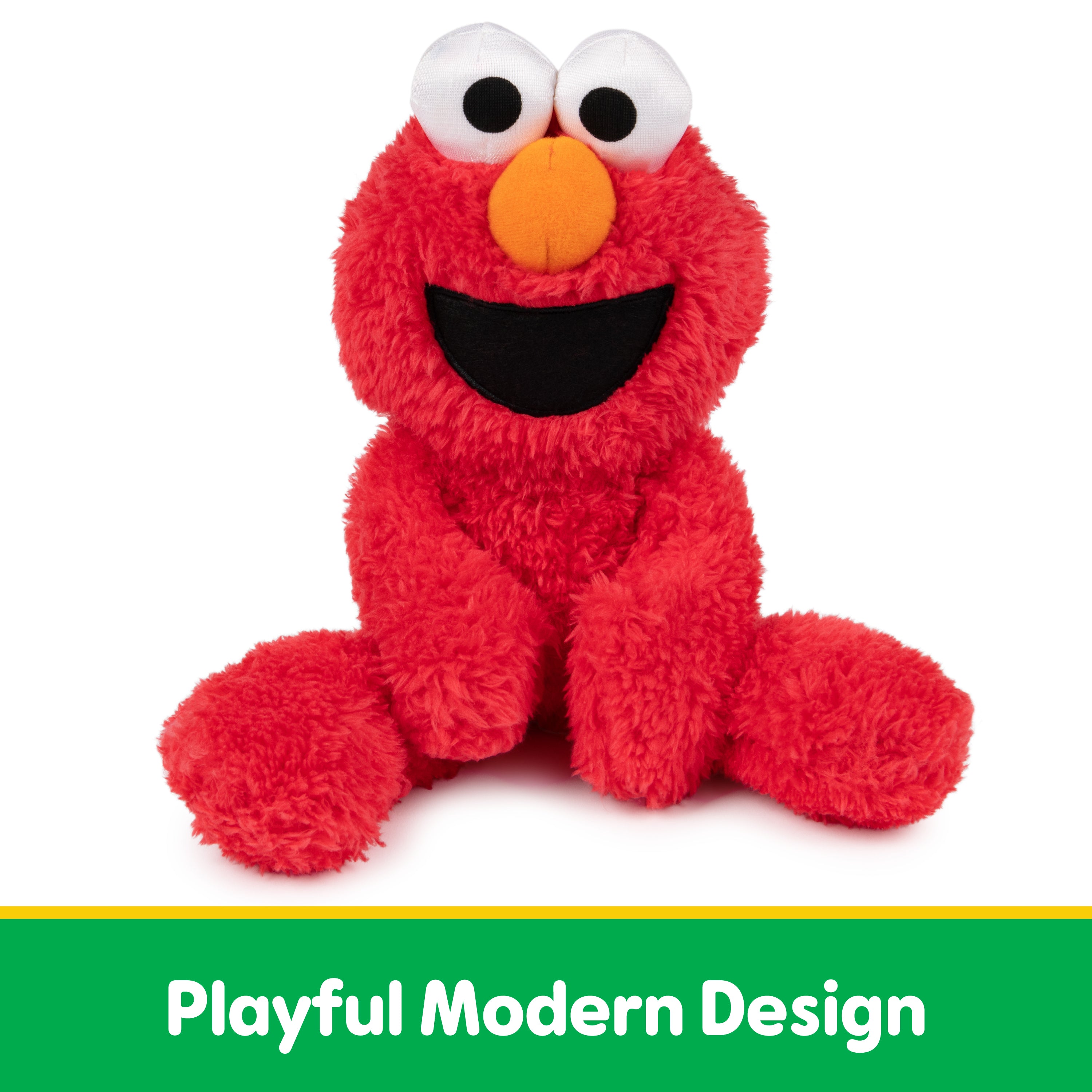 GUND Sesame Street Official Elmo Take Along Buddy Plush, Premium Plush Toy for Ages 1 & Up, Red, 13”