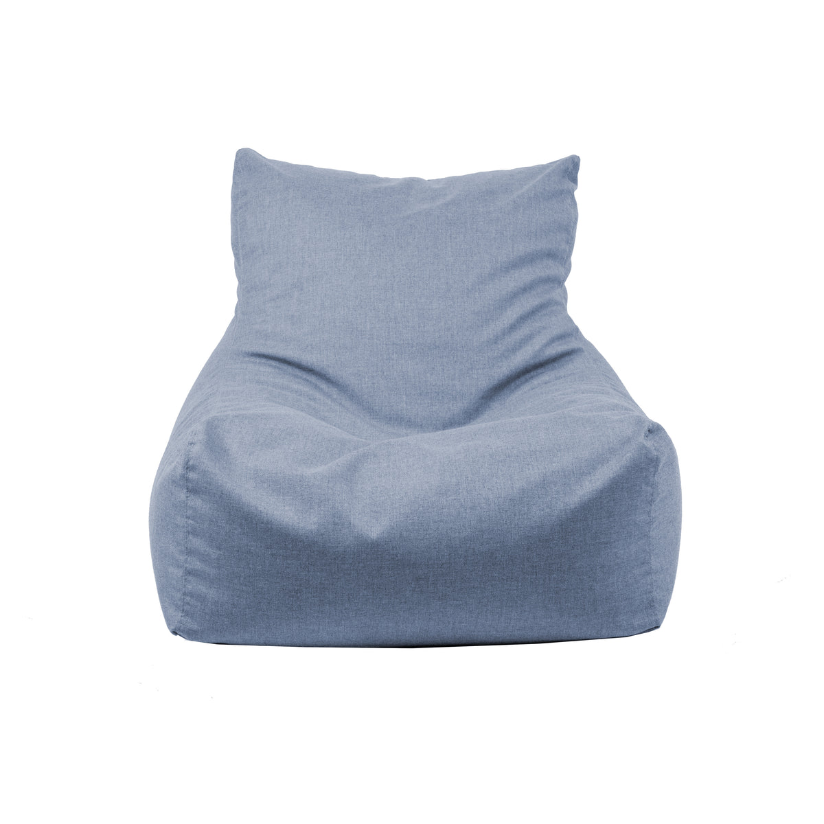 Oudoor Bean Bag Lounger with Sunbrella - Canvas Haze