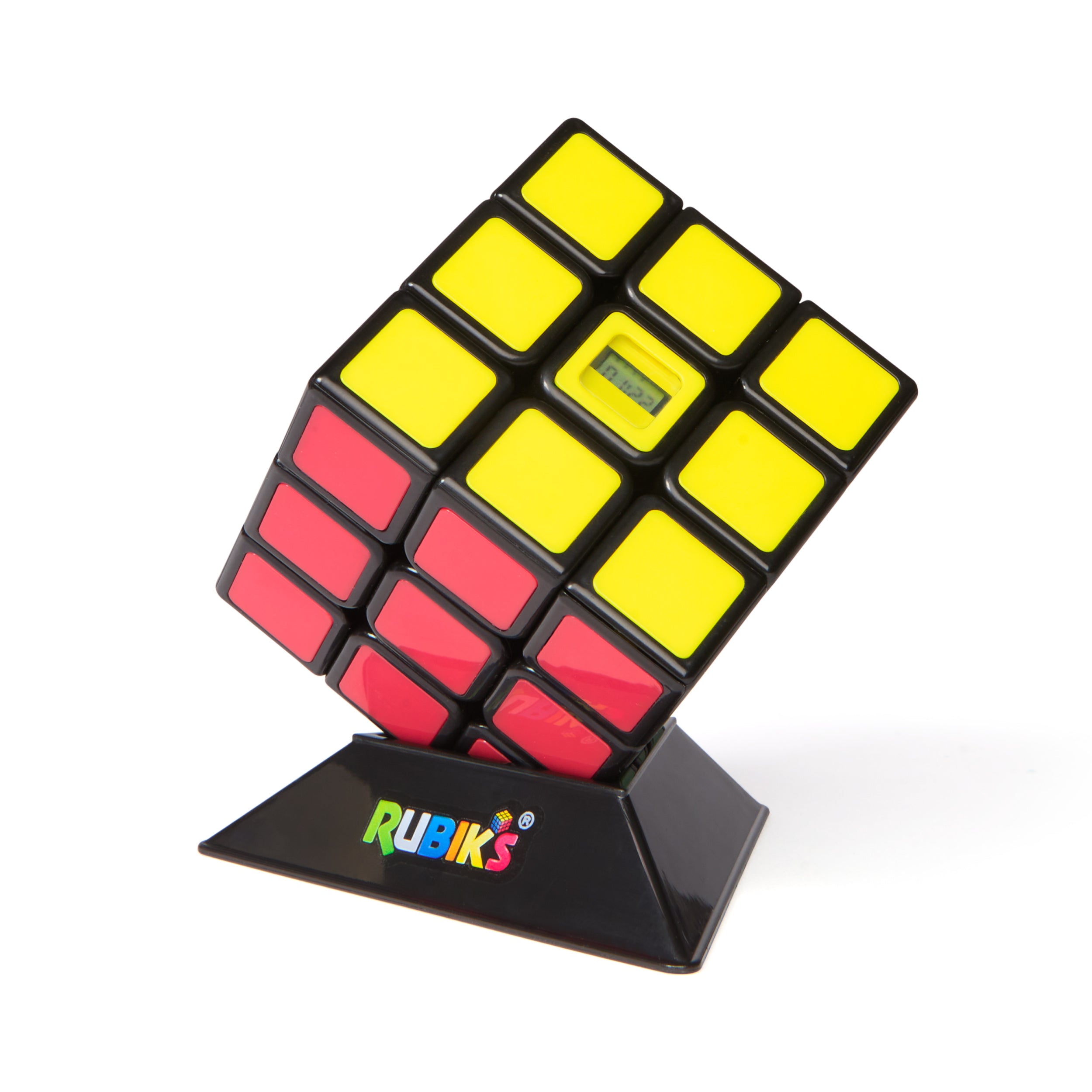 Rubik’s Cube, Timer Cube, Clear Display, Beat Your Best Time, Brain Teaser Puzzle for Adults & Practice for Speed Cubers, Problem-Solving Challenging Brain Teaser Fidget Toy for Kids, Ages 8 & Up