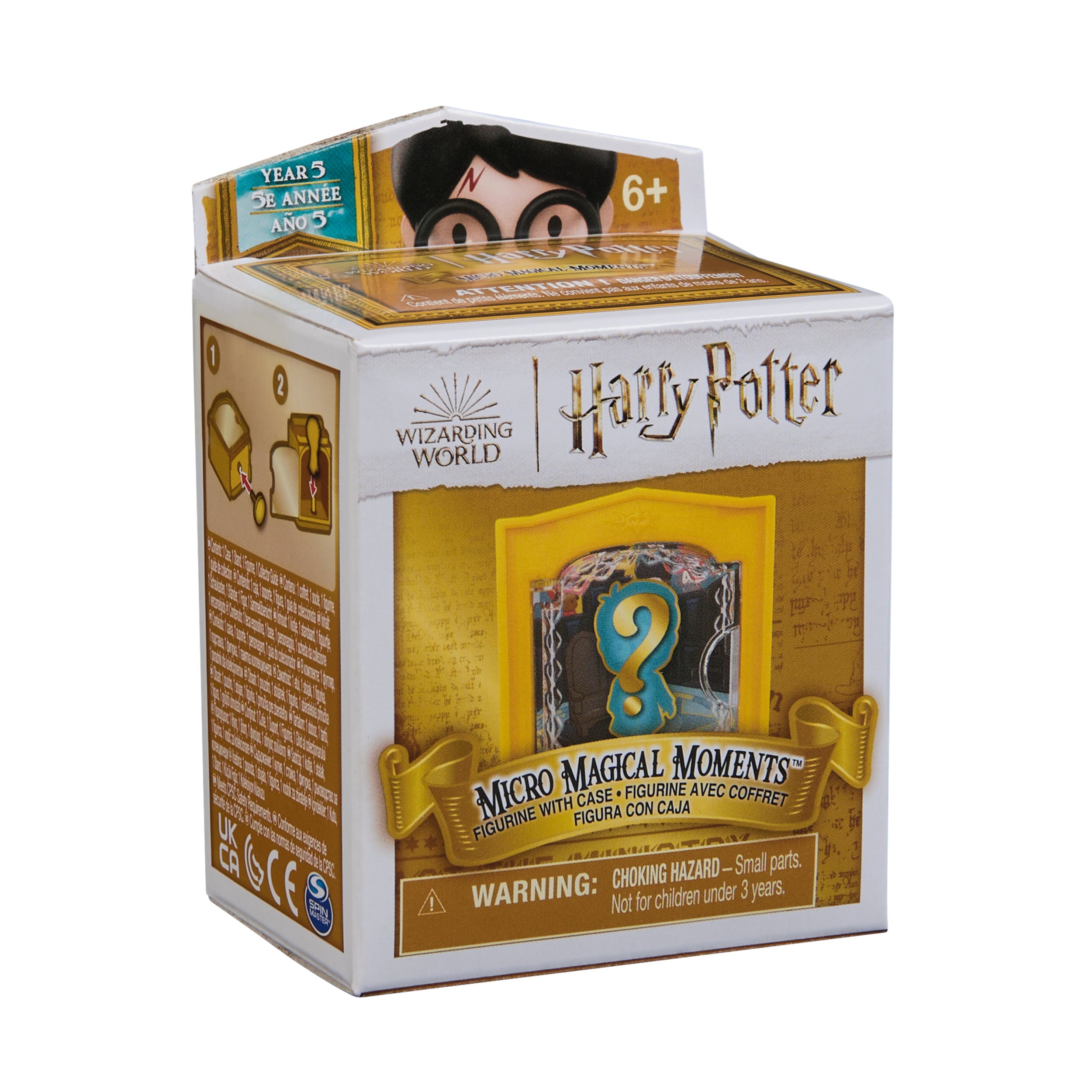 Wizarding World Harry Potter, Micro Magical Moments Year 5 Surprise Blind Box Figure & Display Case Styles May Vary, 1.5-inch, Kids Toys for Ages 6 and up