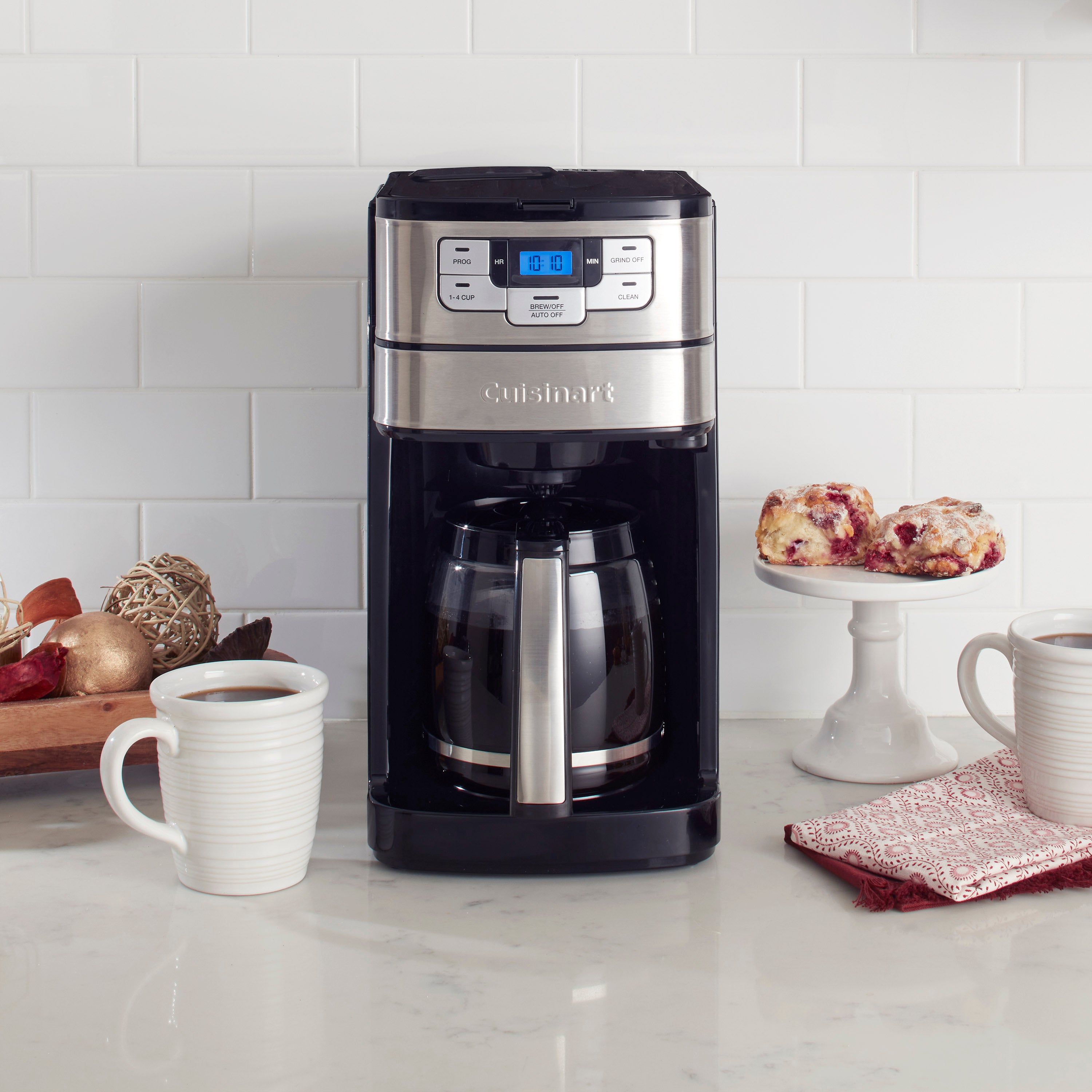 Automatic Grind & Brew 12 Cup Coffee Maker