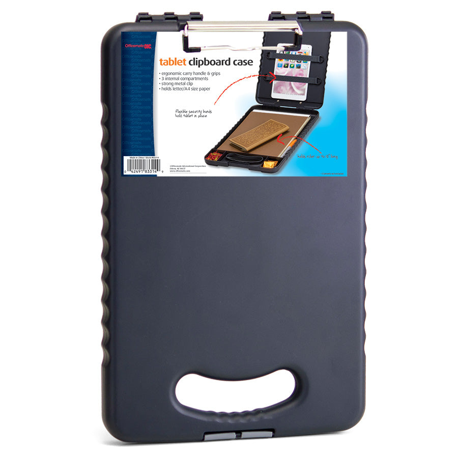 Tablet Clipboard Case w/Handle, Bottom Opening
