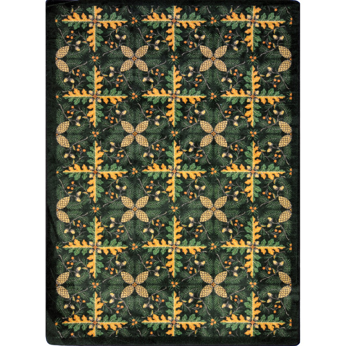 Tahoe 7'8" x 10'9" area rug in color Pine