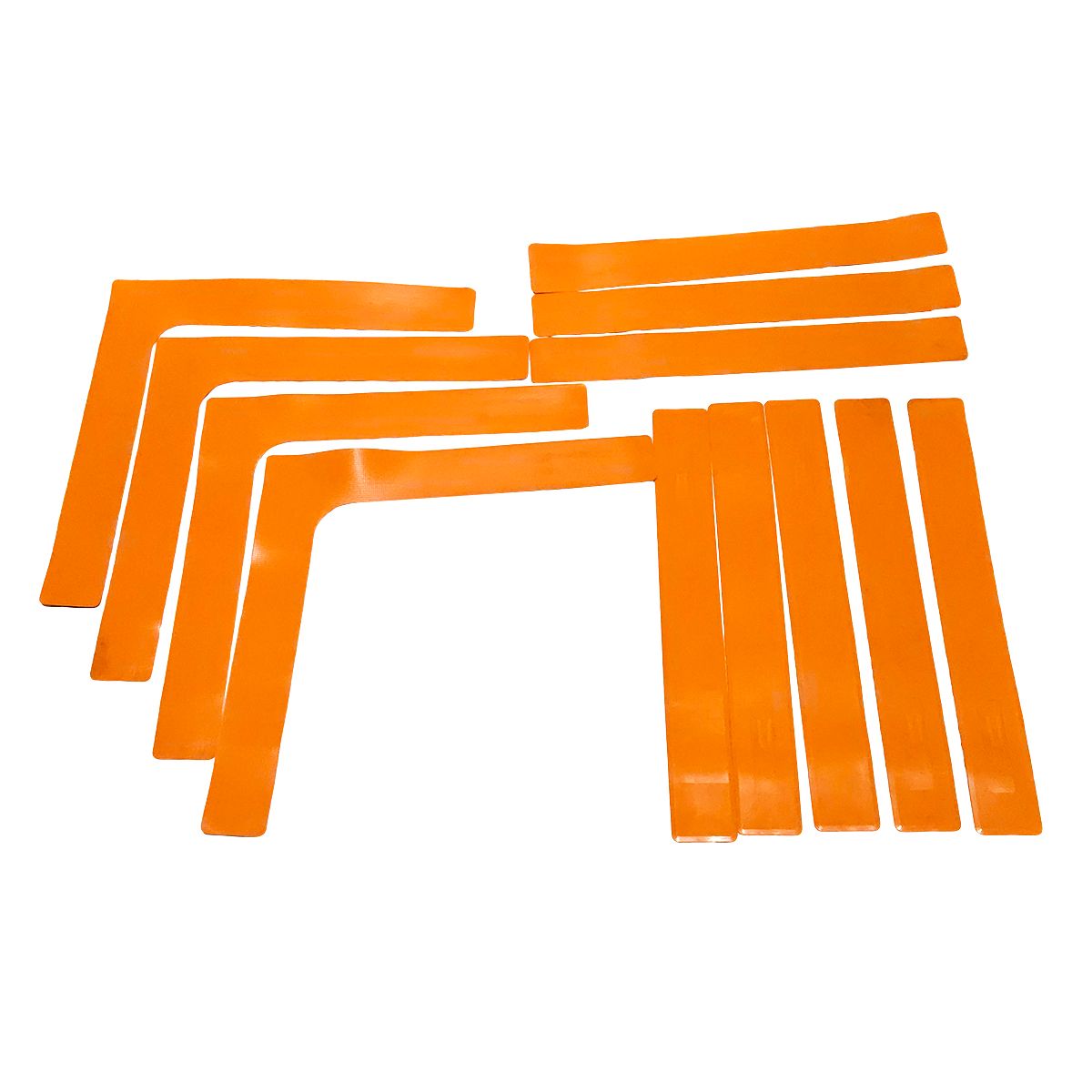 Long Lines And Corners - Orange