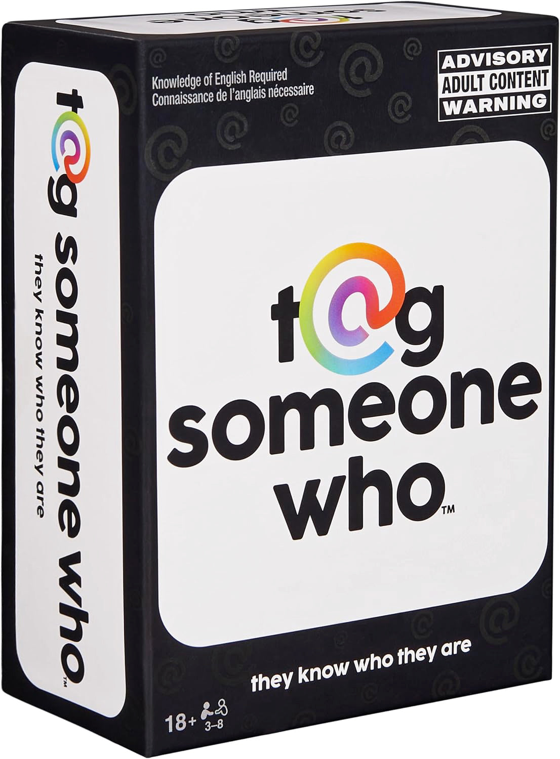 Spin Master Games, Tag Someone Who, The Viral Hit Adult Card Game, Bachelorette Party Activity, Meme Party Game, 3-8 Players, for Ages 18 & Up