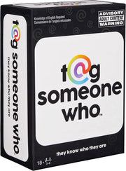 Spin Master Games, Tag Someone Who, The Viral Hit Adult Card Game, Bachelorette Party Activity, Meme Party Game, 3-8 Players, for Ages 18 & Up