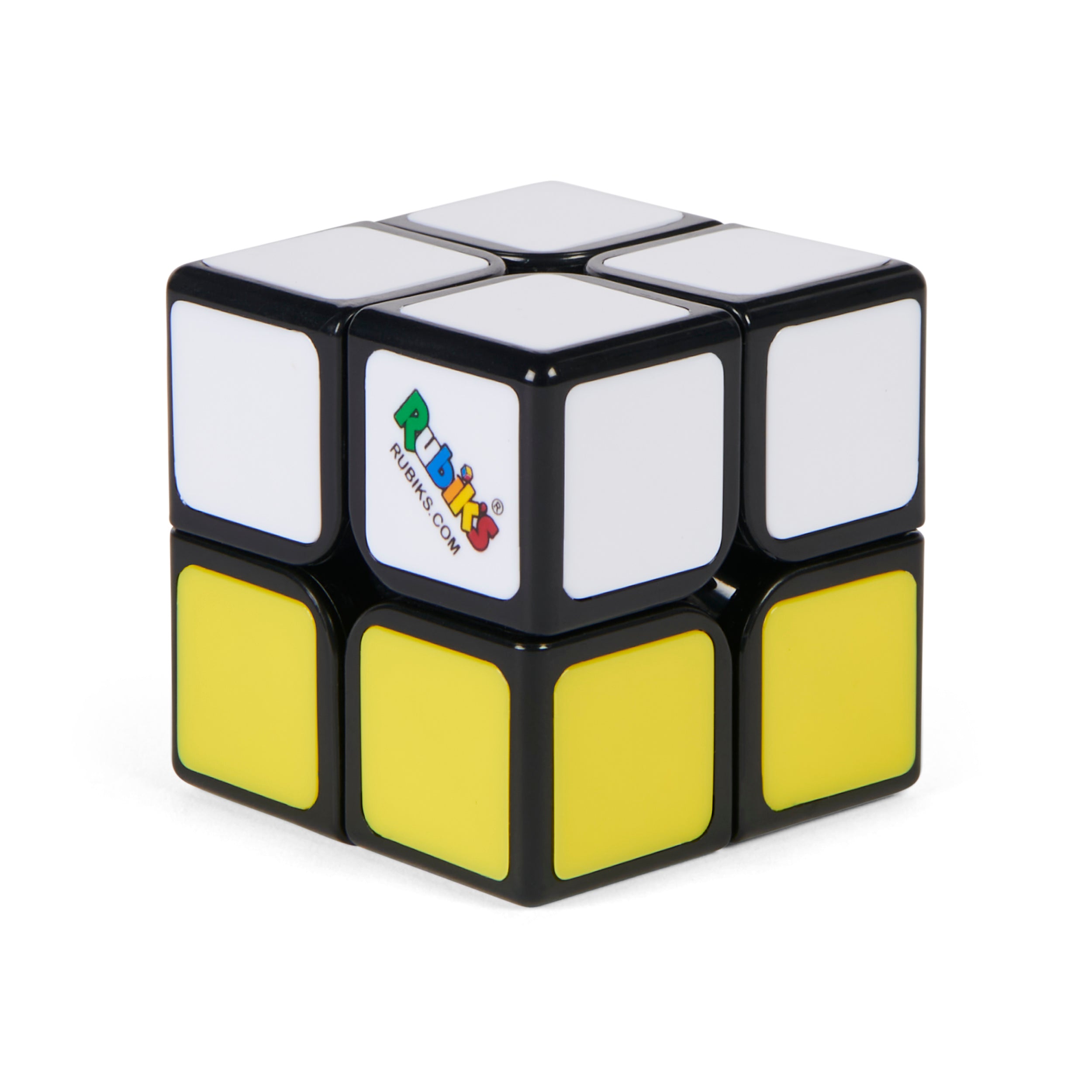 Rubik’s Cube, Apprentice, 2x2 Beginner Cube, Problem-Solving Brain Teaser, Classic Color-Matching Puzzle, Fidget Toy, Sensory Puzzle for Adults, Teens, Kids, for Ages 7 & Up