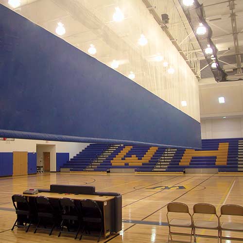 Divider Curtain - Top Roll Curtain