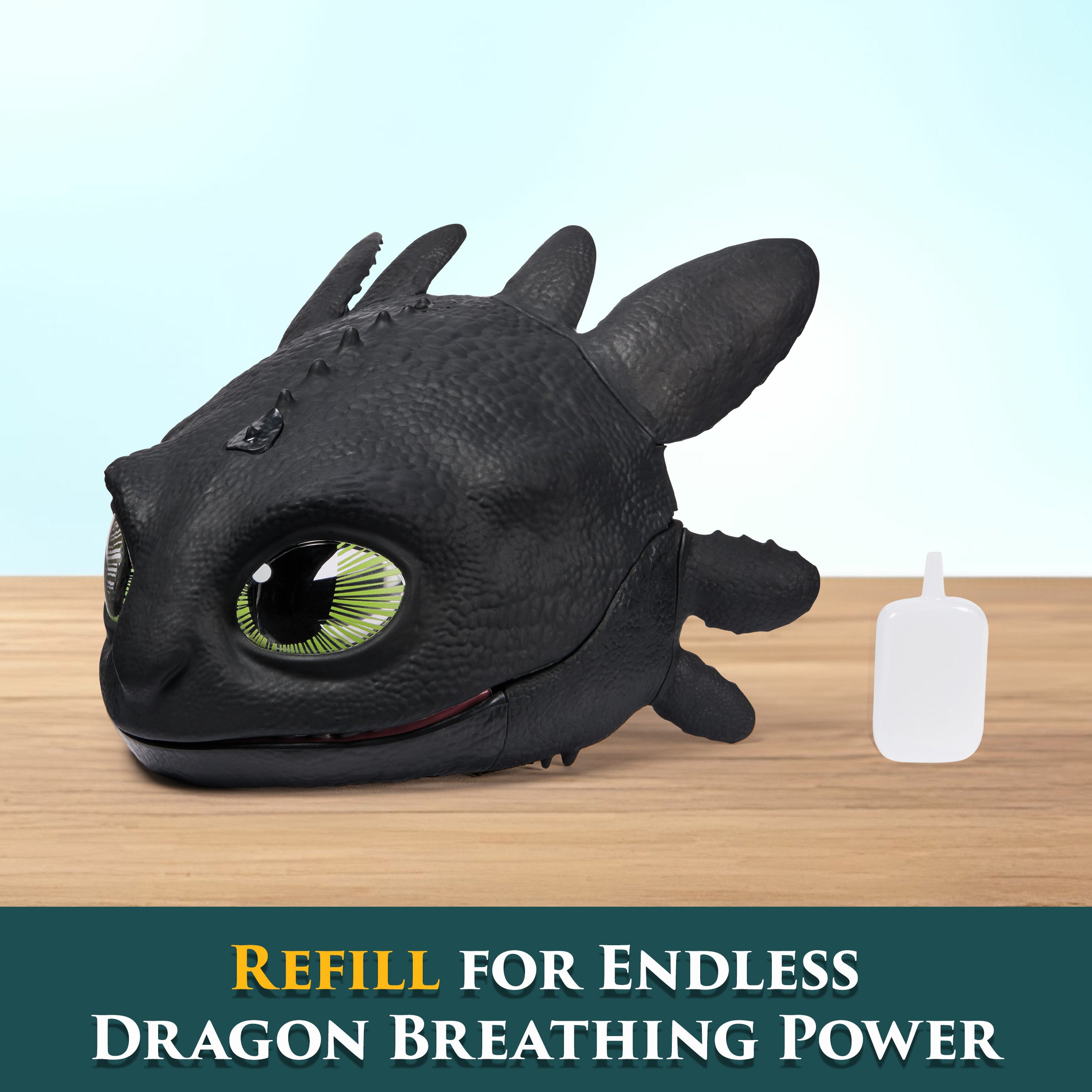 Dreamworks Dragons How To Train Your Dragon, Electronic Blast & Roar Toothless Mask, Kids Dress Up & Pretend Play Costumes for Boys & Girls Ages 4 & Up