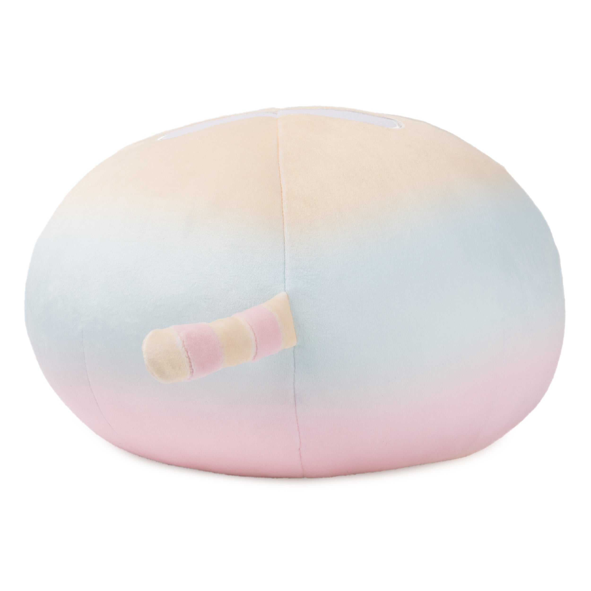 GUND Pusheen Rainbow Round Pusheen Squisheen Plush, Squishy Stuffed Animal for Ages 8 and Up, Rainbow, 11”